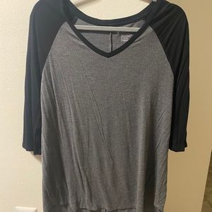 American Eagle 3 Quarter Sleeve Jegging T